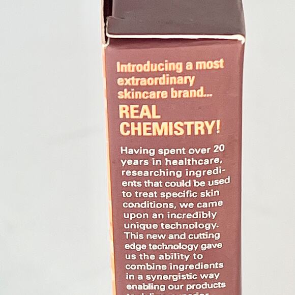 Real Chemistry Luminous 3-minute Peel Exfoliate Travel .17 fl oz 5ml New NIB - Picture 7 of 9